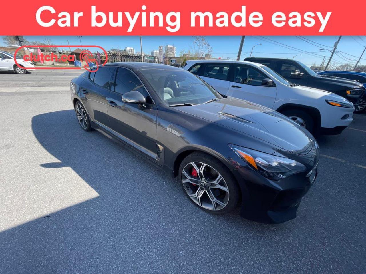 Used 2019 Kia Stinger GT AWD w/ Apple CarPlay & Android Auto, Rearview Cam, Dual Zone A/C for sale in Toronto, ON