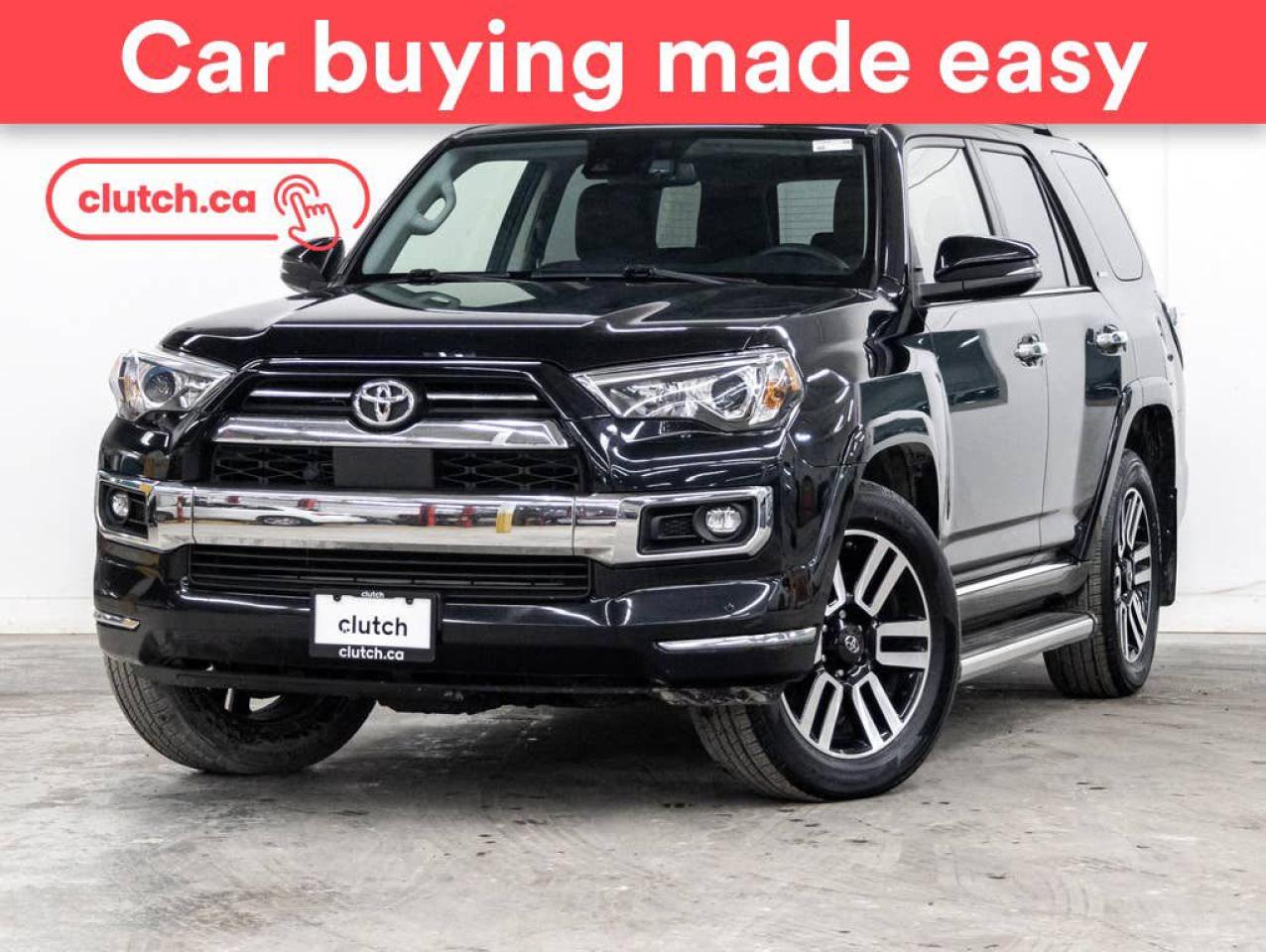 Used 2021 Toyota 4Runner Limited 4WD w/Apple CarPlay & Android Auto, Heated Front Seats, Backup Cam for sale in Toronto, ON