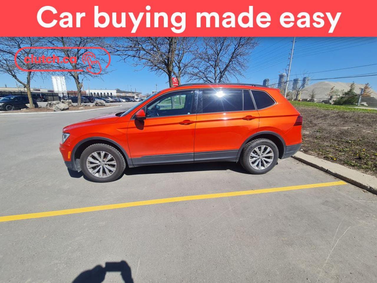 Used 2018 Volkswagen Tiguan Trendline AWD w/ Convenience Pkg. w/ Nav, Heated Front Seats, Rearview Cam for sale in Toronto, ON