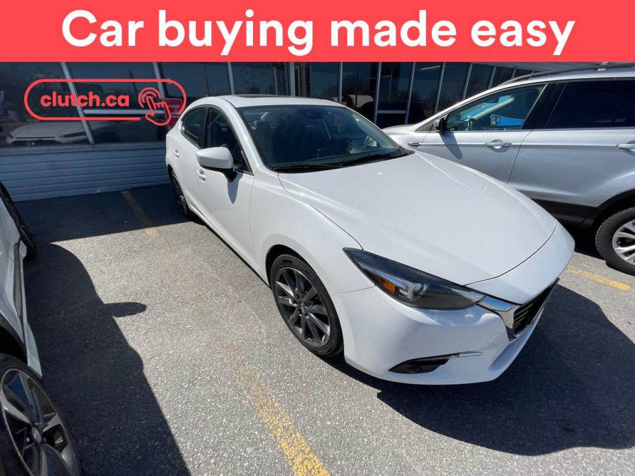 Used 2018 Mazda MAZDA3 GT w/ Premium Pkg w/ Front Heated Seats, Rearview Cam, Dual Zone A/C for sale in Toronto, ON
