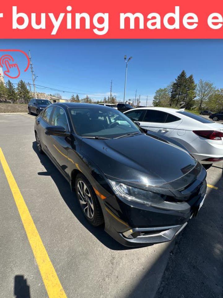 Used 2019 Honda Civic EX w/ Apple CarPlay, Heated Front Seats, Rearview Cam for sale in Toronto, ON