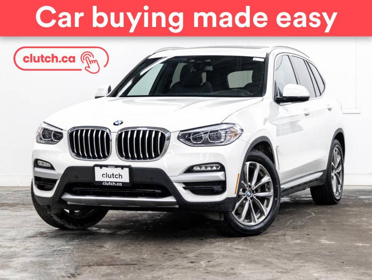 Used 2019 BMW X3 xDrive30i AWD w/Apple CarPlay, Heated Front Seats, Rearview Cam for sale in Toronto, ON