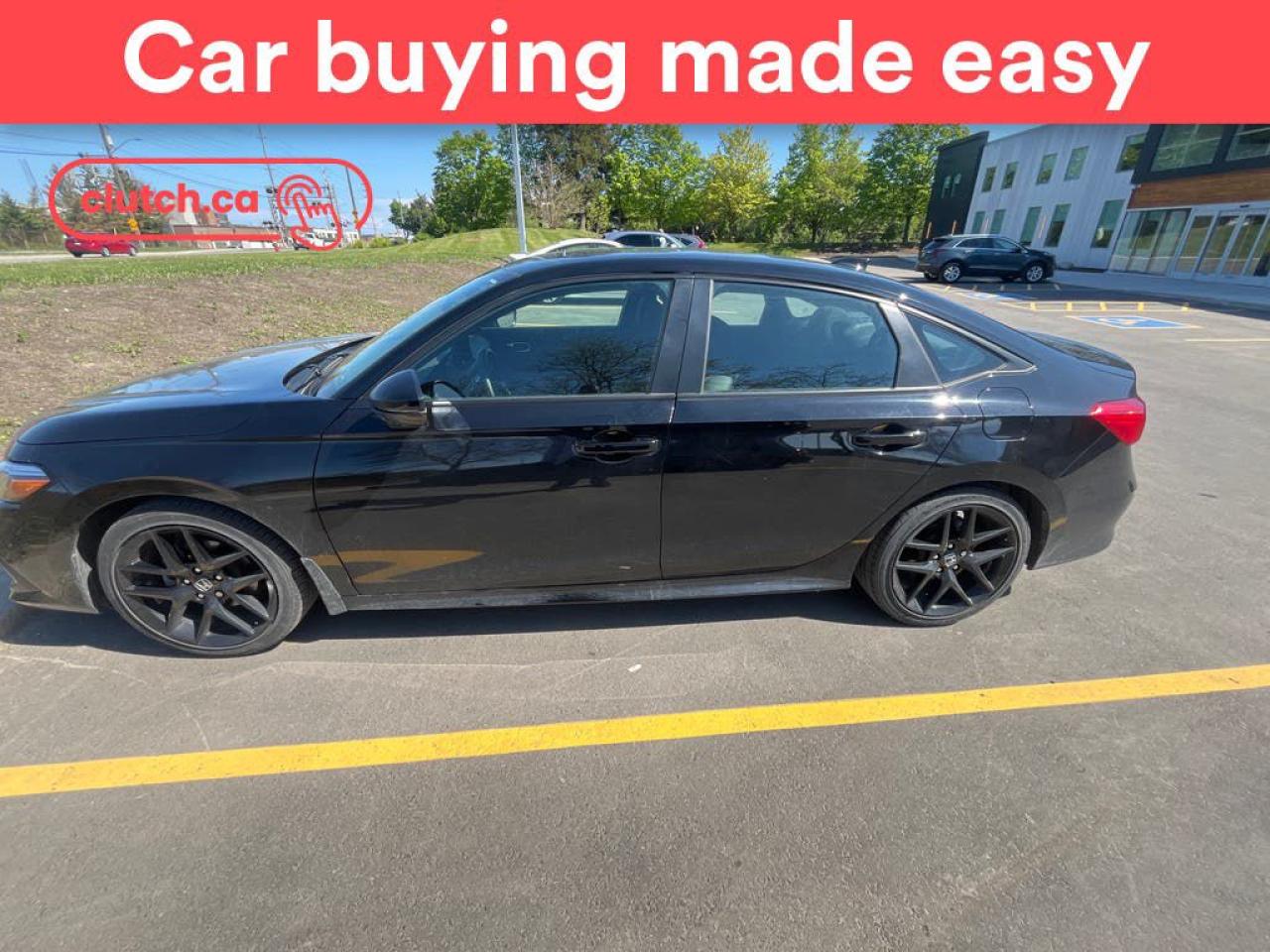Used 2024 Honda Civic Sport w/ Apple CarPlay, Heated Front Seats, Rearview Cam for sale in Toronto, ON