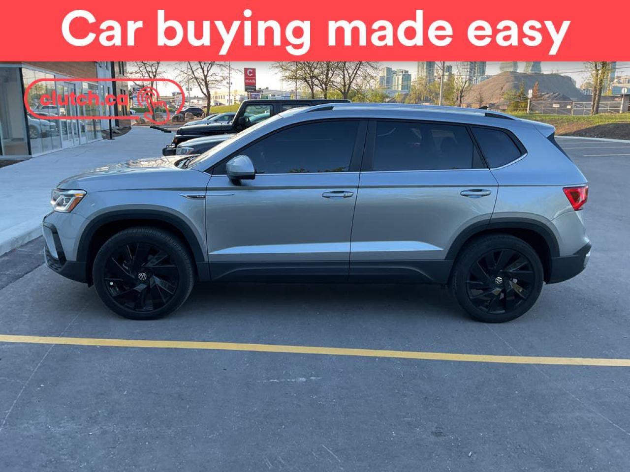 Used 2023 Volkswagen Taos Highline AWD w/ Apple CarPlay, Heated Front Seats, Rearview Cam for sale in Toronto, ON