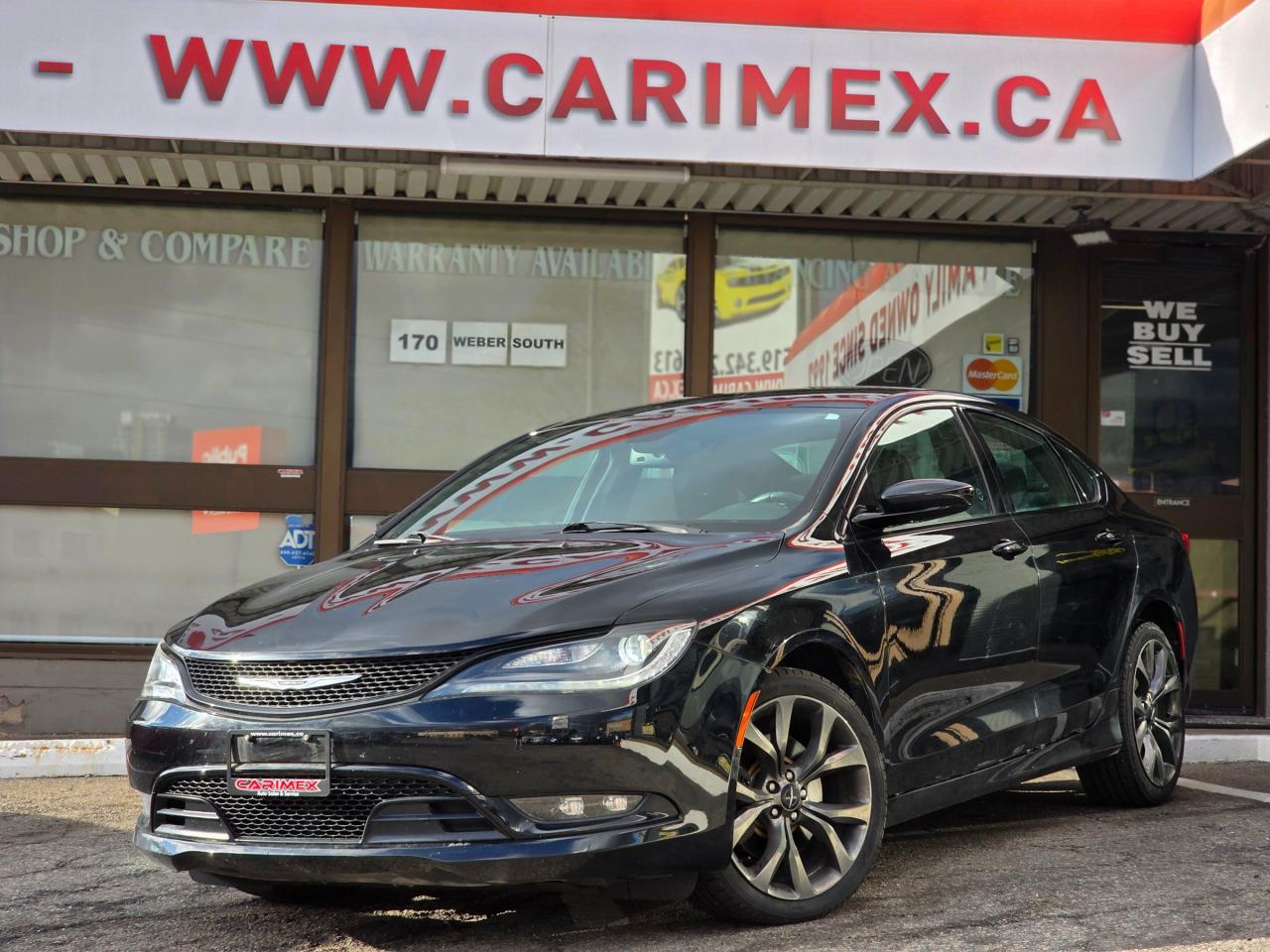 Used 2015 Chrysler 200 NAVI | Backup Camera | Heated Seats | Leather Trimmed Seats for sale in Waterloo, ON