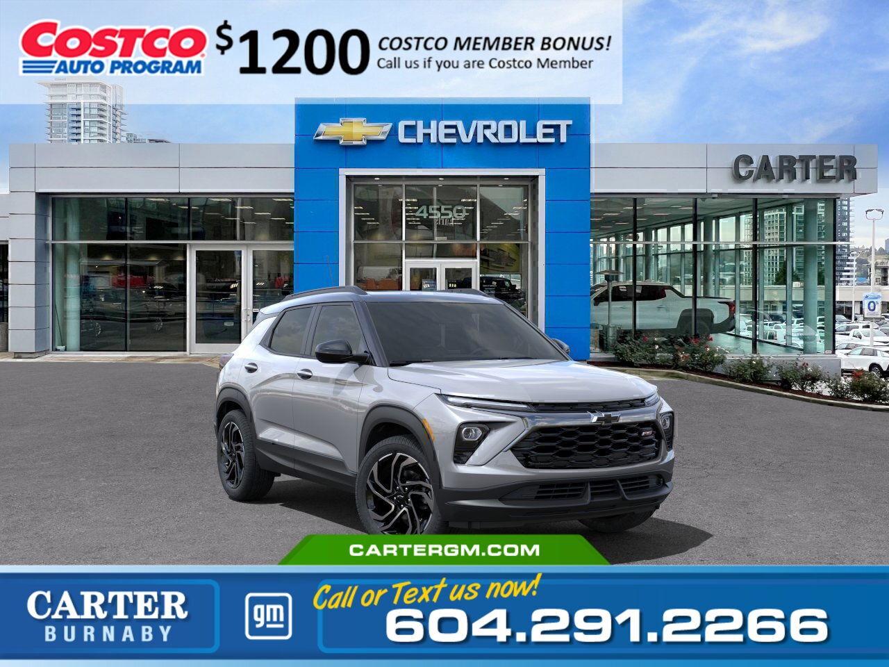 New 2025 Chevrolet TrailBlazer  for sale in Burnaby, BC