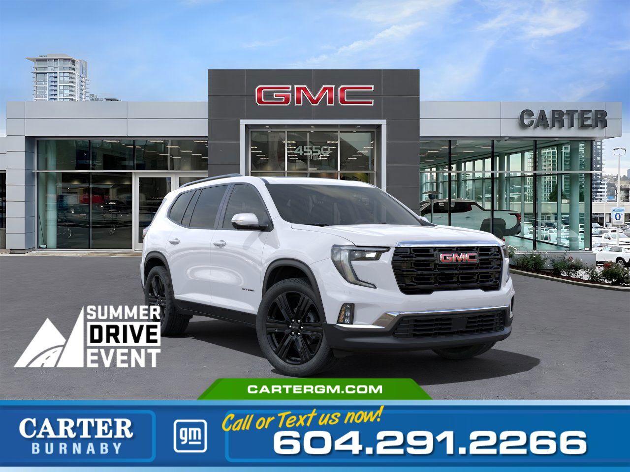 New 2025 GMC Acadia  for sale in Burnaby, BC
