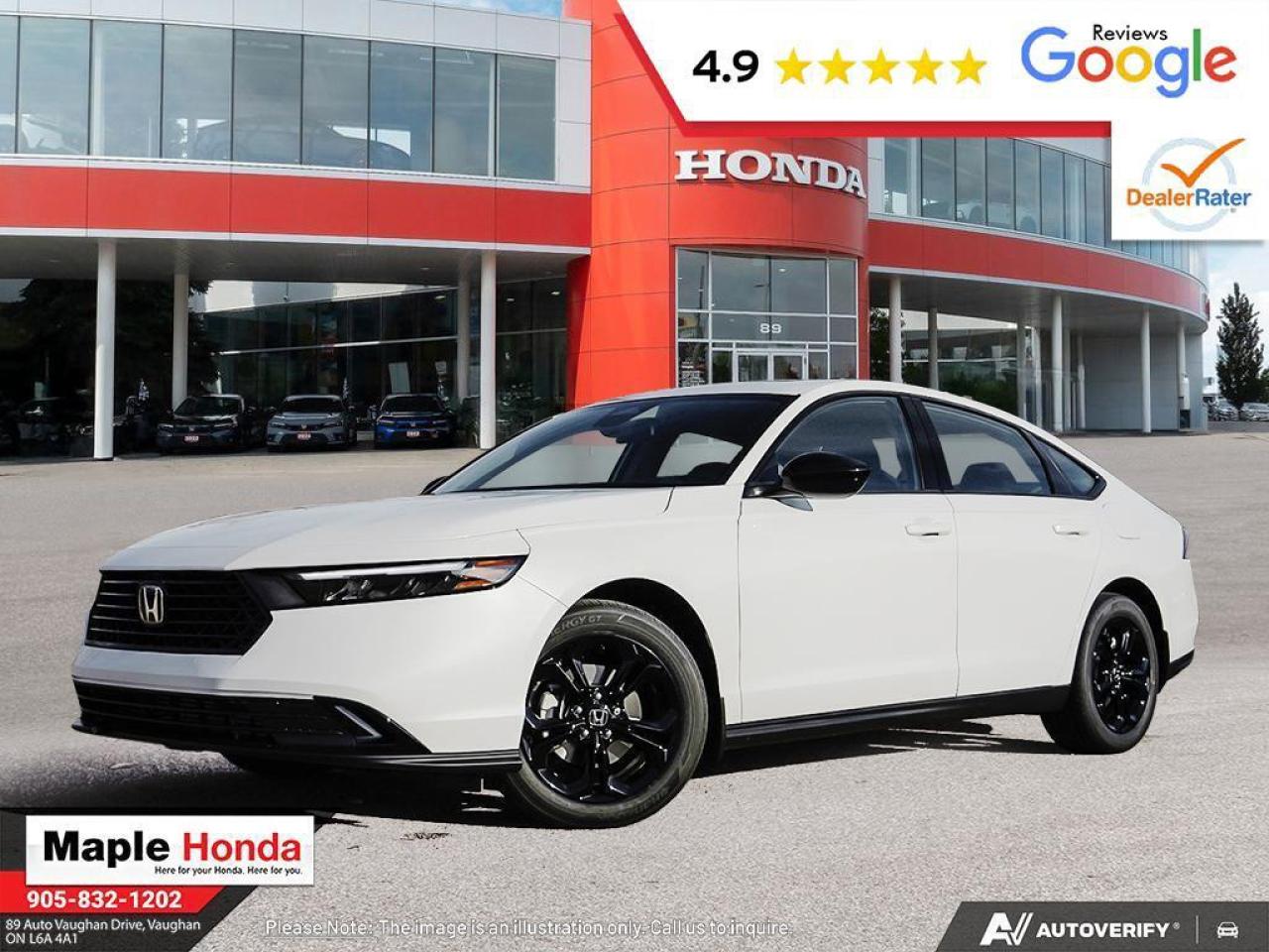 New 2025 Honda Accord Sedan 4DR SDN CVT SE for sale in Vaughan, ON