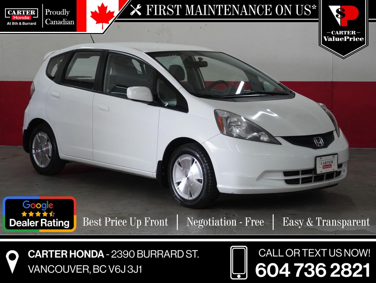 Used 2009 Honda Fit LX ALL RECORDS ON CARFAX, A/C, AUTO for sale in Vancouver, BC