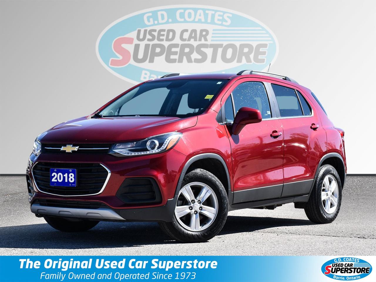 Used 2018 Chevrolet Trax LT AWD ~Bluetooth ~Camera ~Alloys ~A/C ~LOW KM! for sale in Barrie, ON