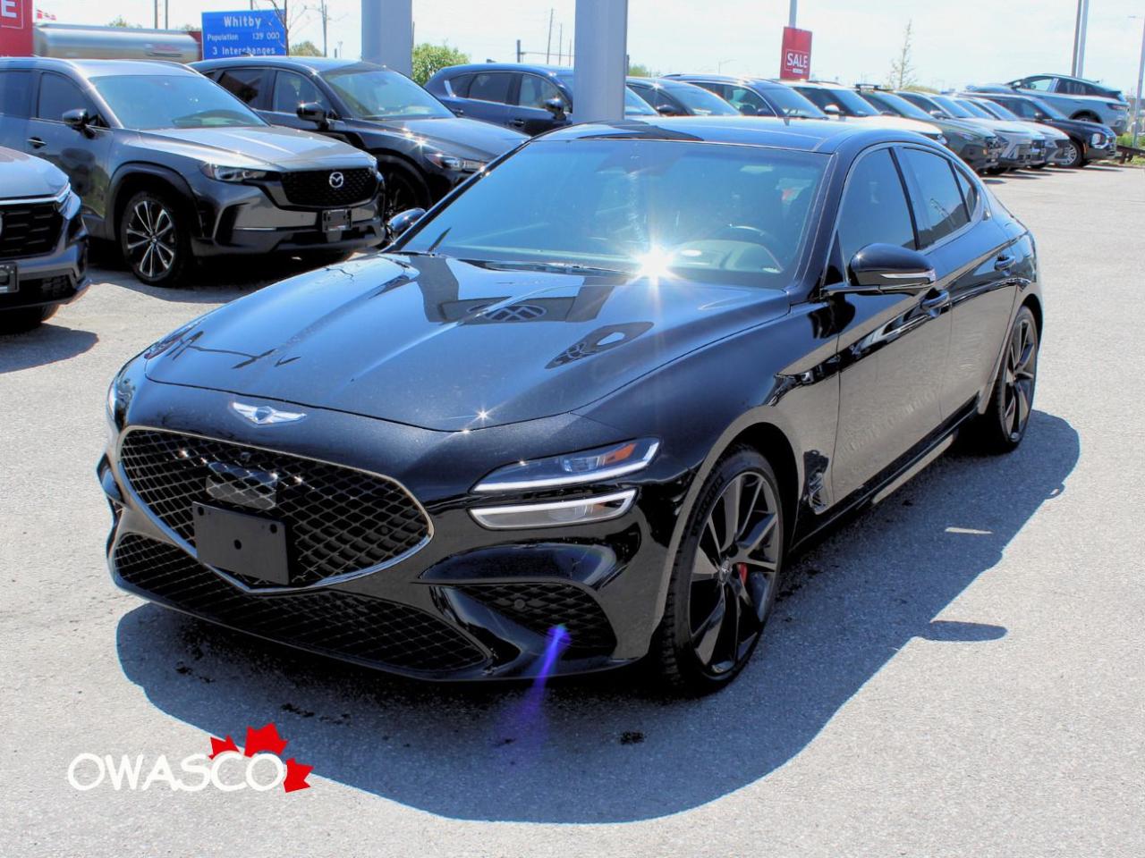 Used 2023 Genesis G70 3.3T Sport! AWD! for sale in Whitby, ON