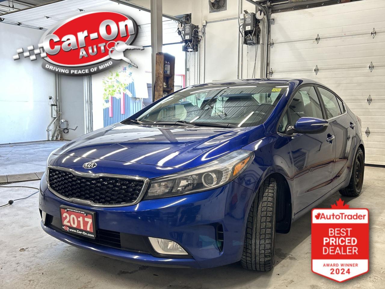 Used 2017 Kia Forte TOP OF THE LINE SX|ONLY 97,000KMS|LEATHER|SUNROOF for sale in Ottawa, ON