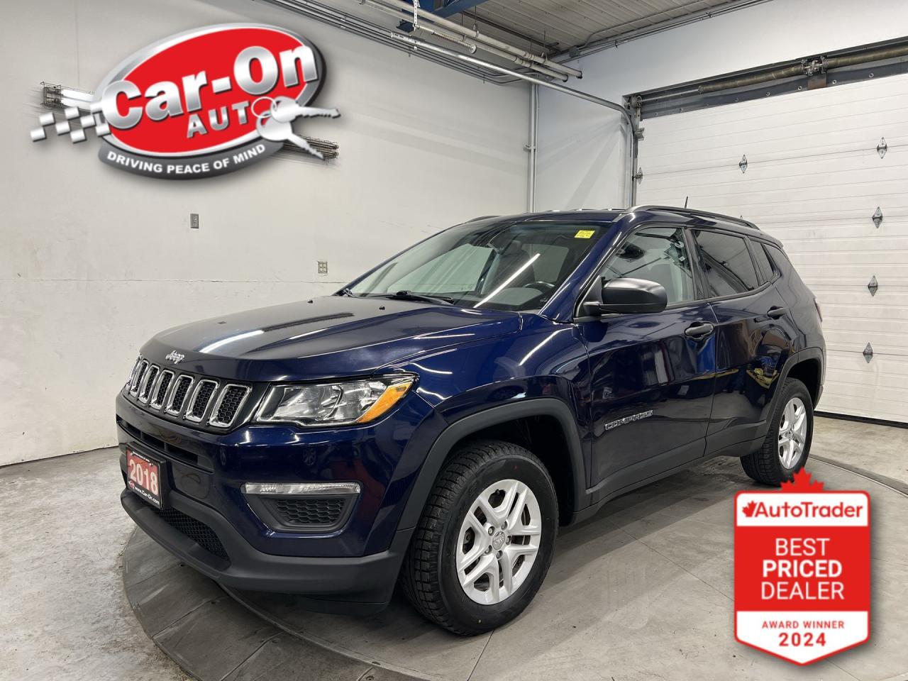 2018 Jeep Compass SPORT 4X4 | HEATED SEATS/ STEERING | REMOTE START Photo0