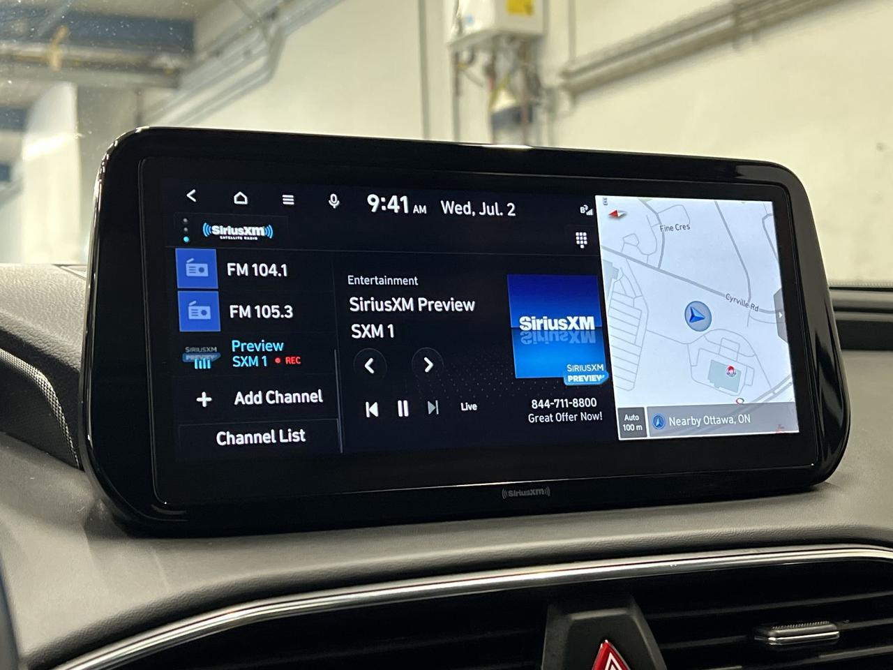 2023 Hyundai Santa Fe Hybrid LUXURY AWD|LEATHER|PANO ROOF|COOLED SEATS Photo
