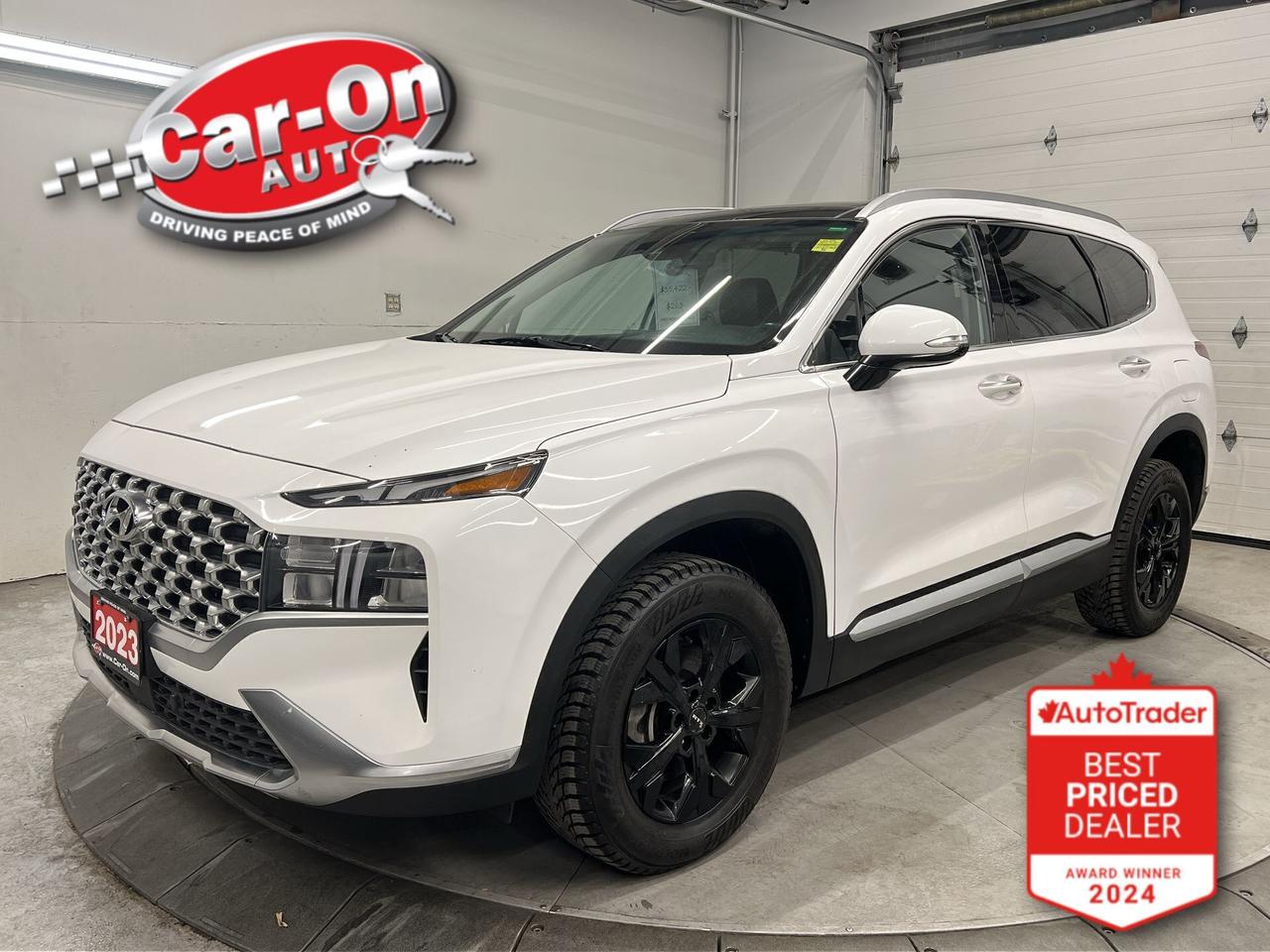 2023 Hyundai Santa Fe Hybrid LUXURY AWD|LEATHER|PANO ROOF|COOLED SEATS Photo0