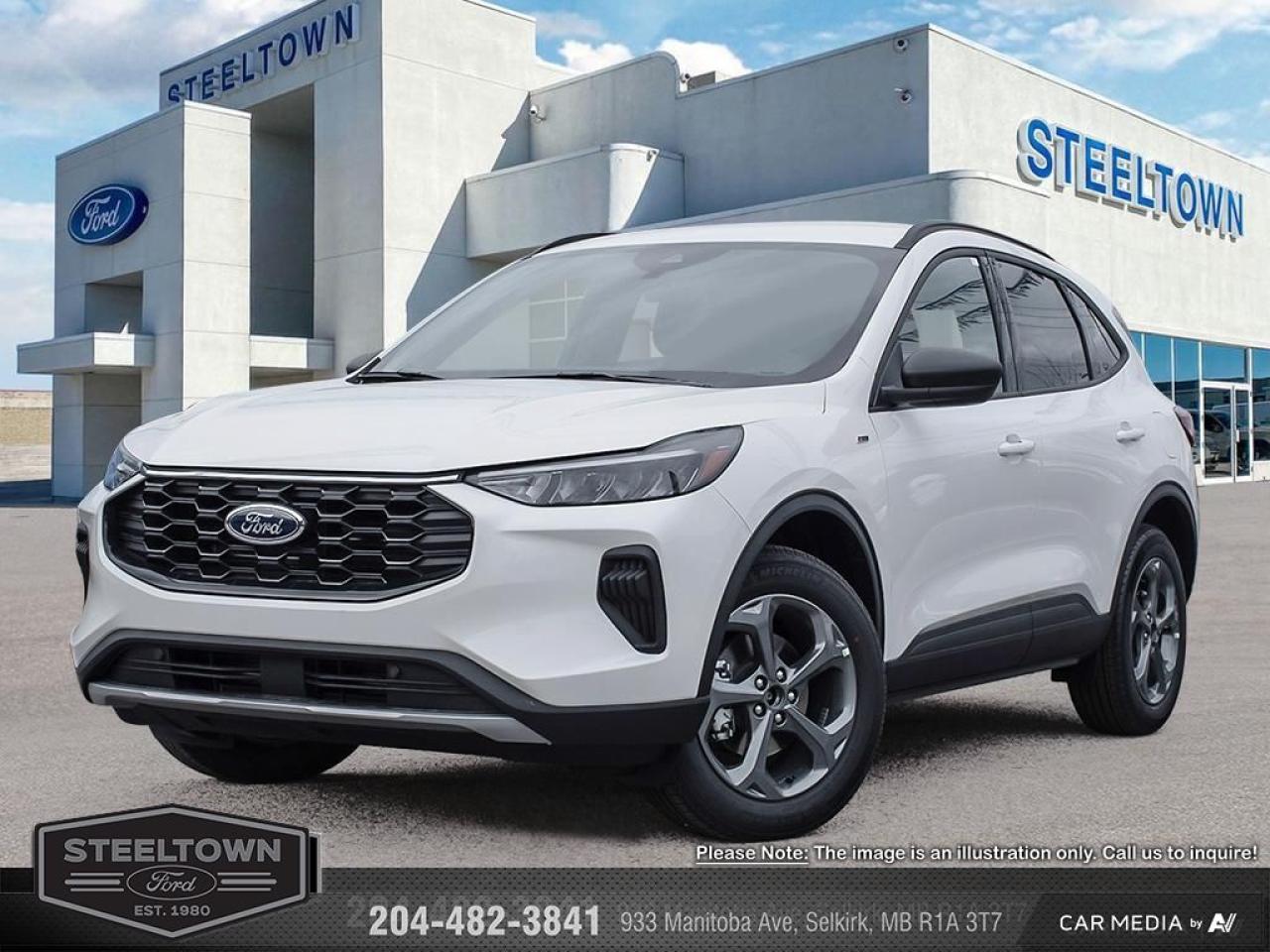 New 2025 Ford Escape ST-Line  - Aluminum Wheels -  Apple CarPlay for sale in Selkirk, MB
