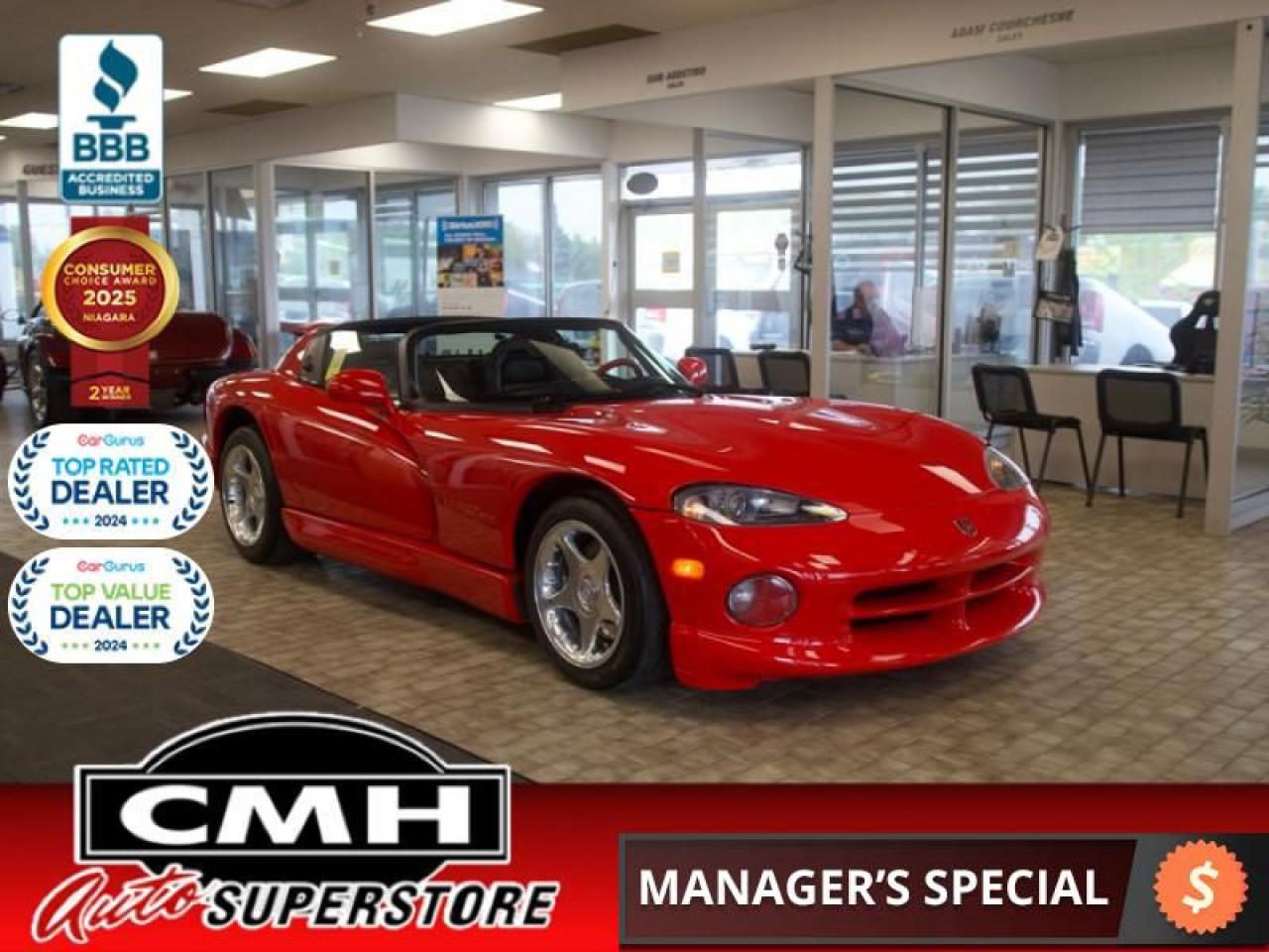 1997 Dodge Viper RT/10  **ONLY 117 MADE - COLLECTOR CAR**