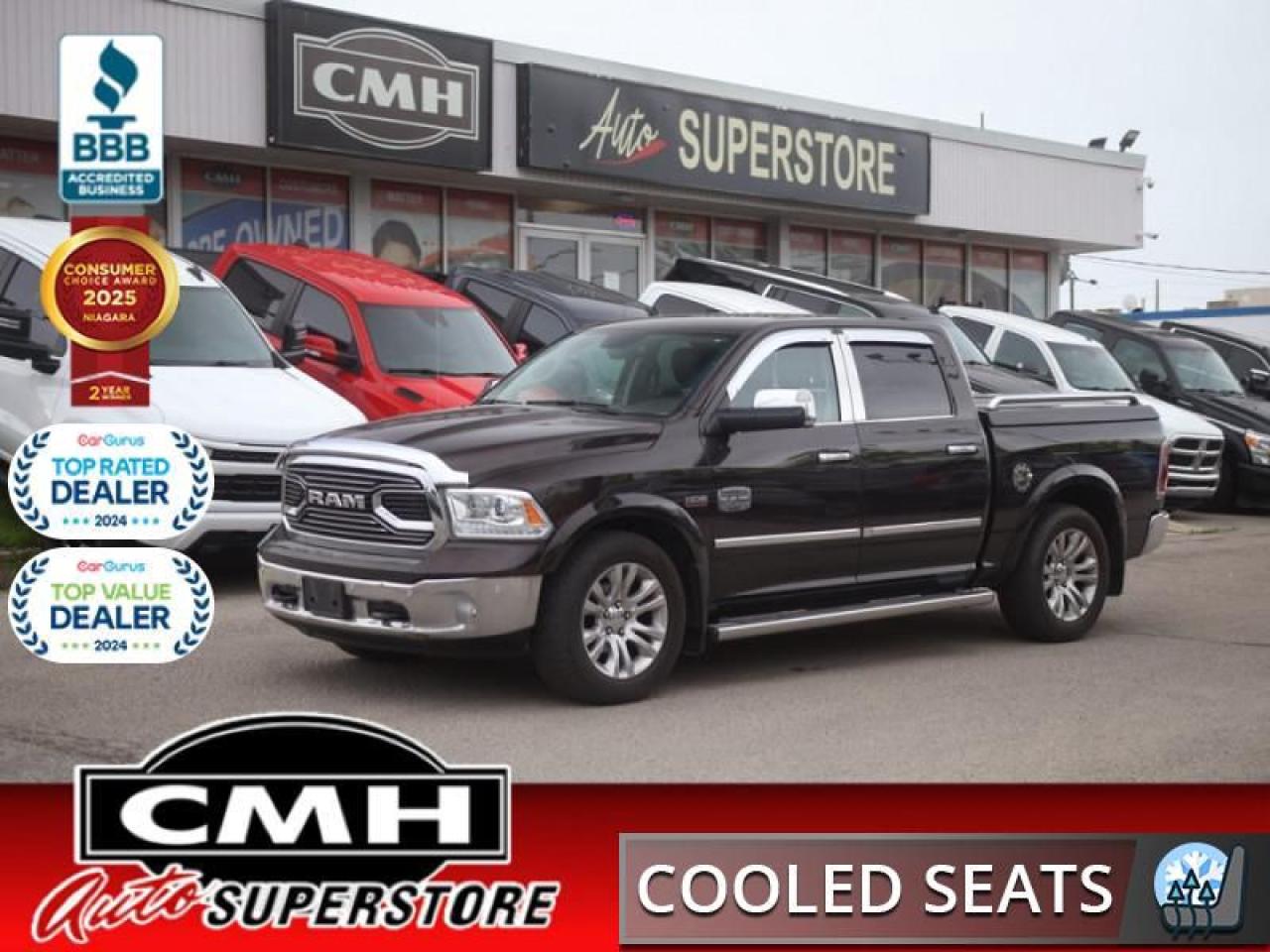 2017 RAM 1500 Laramie Longhorn  **5.7L HEMI - CREW 2WD**