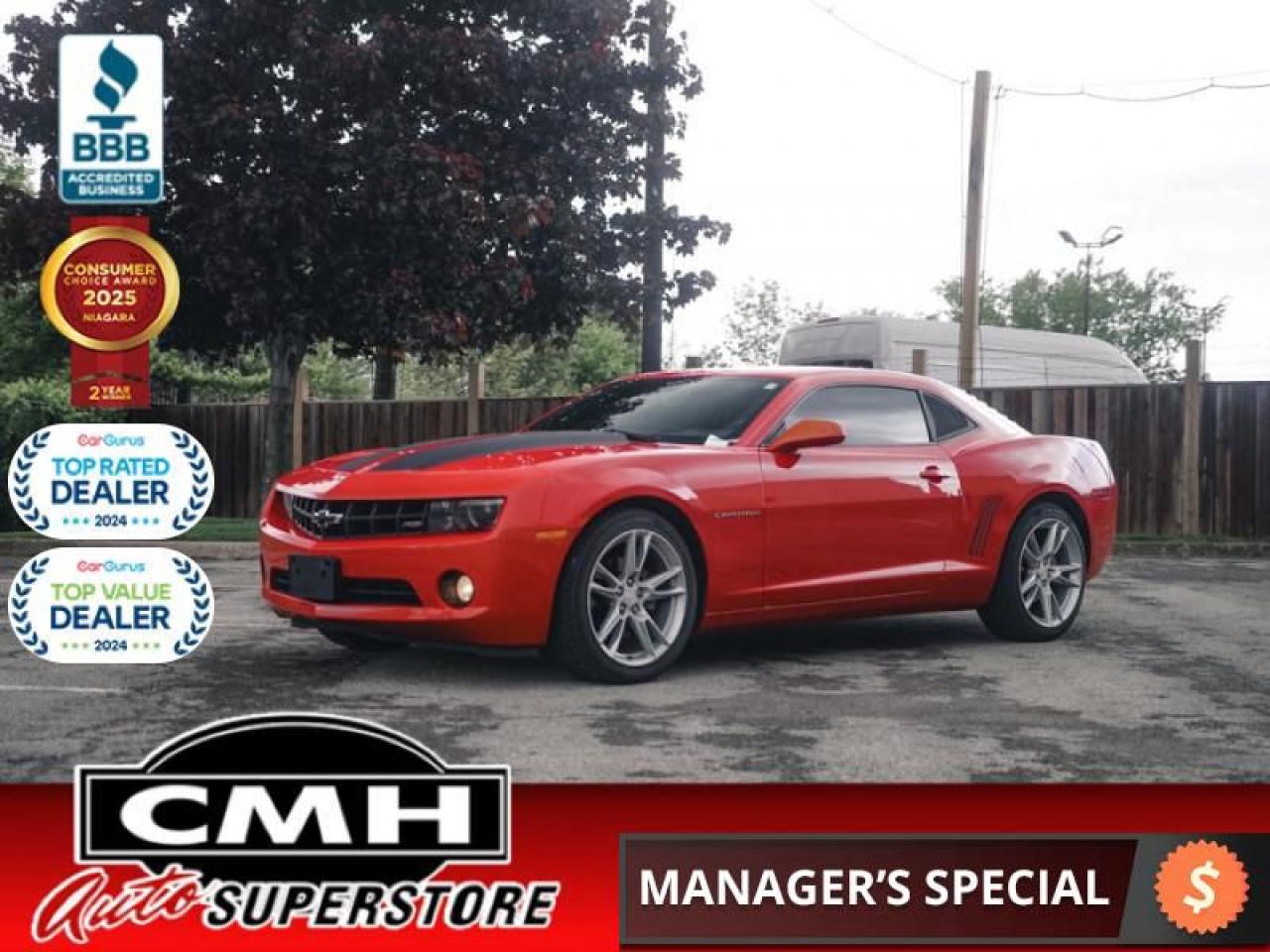 2010 Chevrolet Camaro 2LT  **RS PKG - ORANGE LEATHER**
