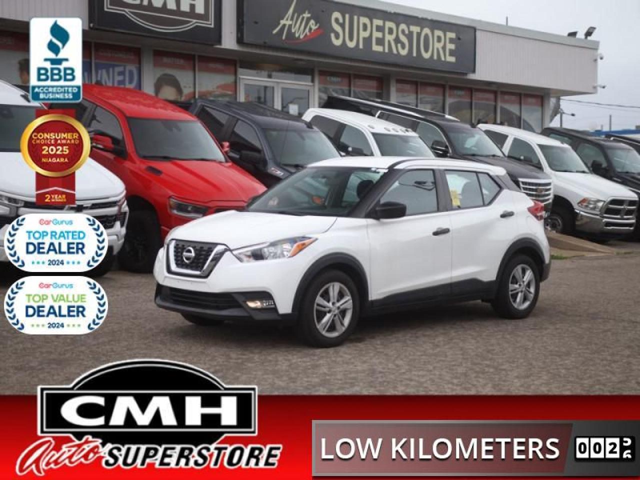 2019 Nissan Kicks S  **LOW KMS - 19 SERVICE RECORDS**