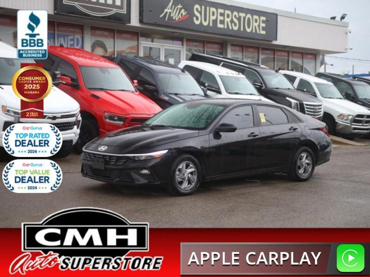 Used 2024 Hyundai Elantra Preferred IVT  **HTD SEATS - LANE ASSIST** for sale in St. Catharines, ON