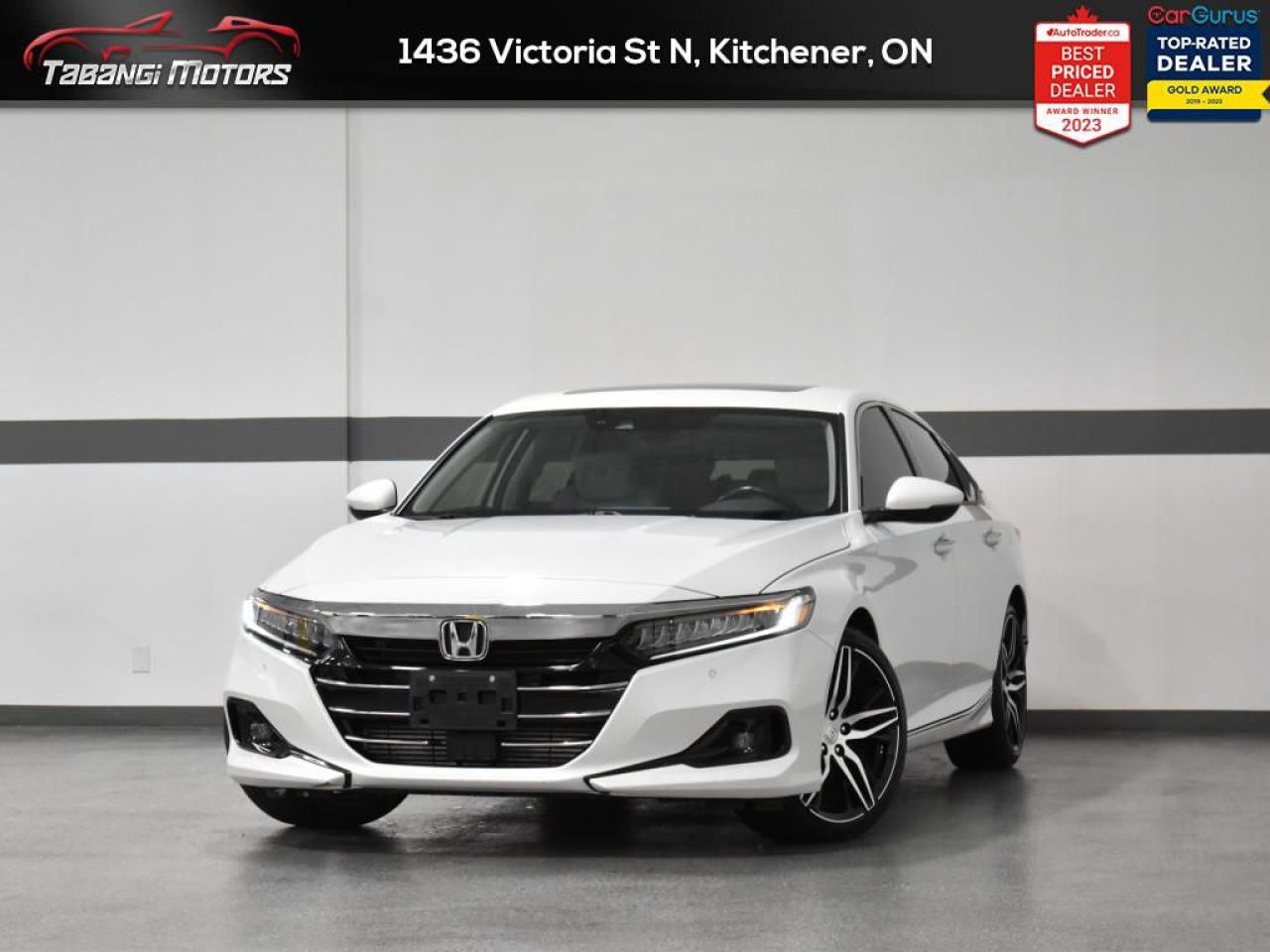 Used 2021 Honda Accord Touring  Leather Cooled Seats Navigation Sunroof Park Aid Remote Start for sale in Mississauga, ON