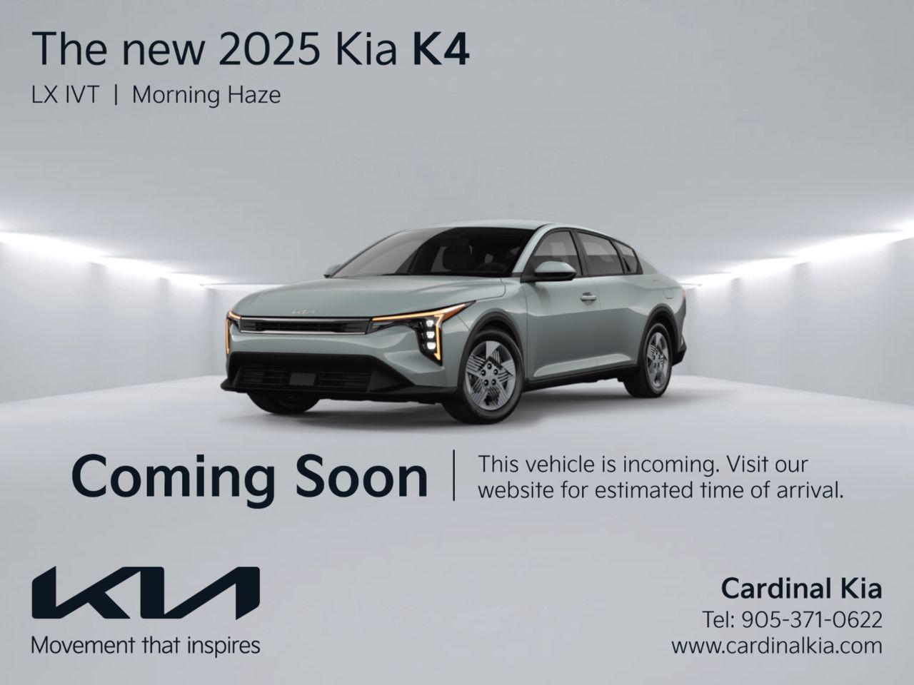 New 2025 Kia K4 LX for sale in Niagara Falls, ON