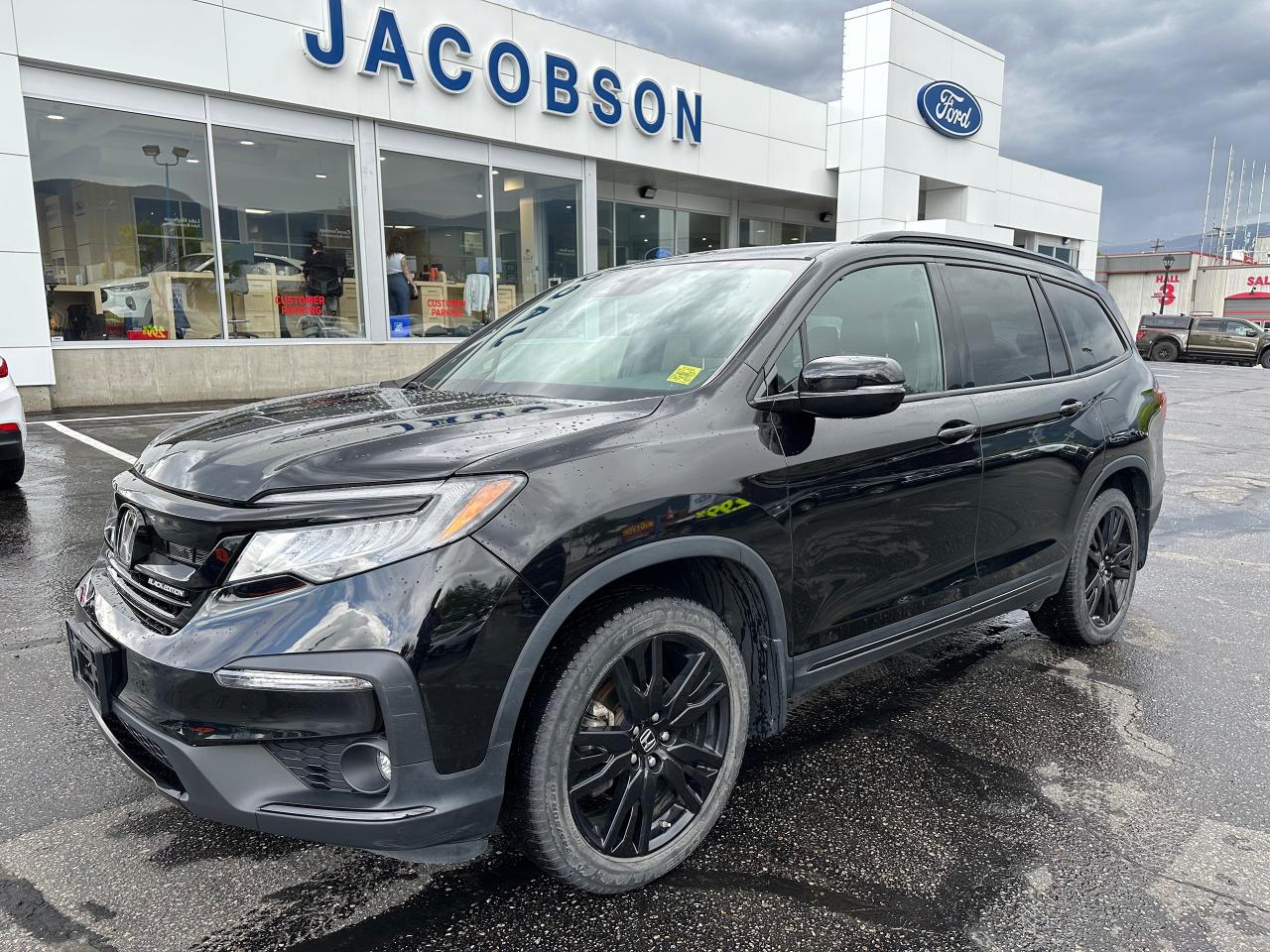 Used 2019 Honda Pilot Black Edition for sale in Salmon Arm, BC