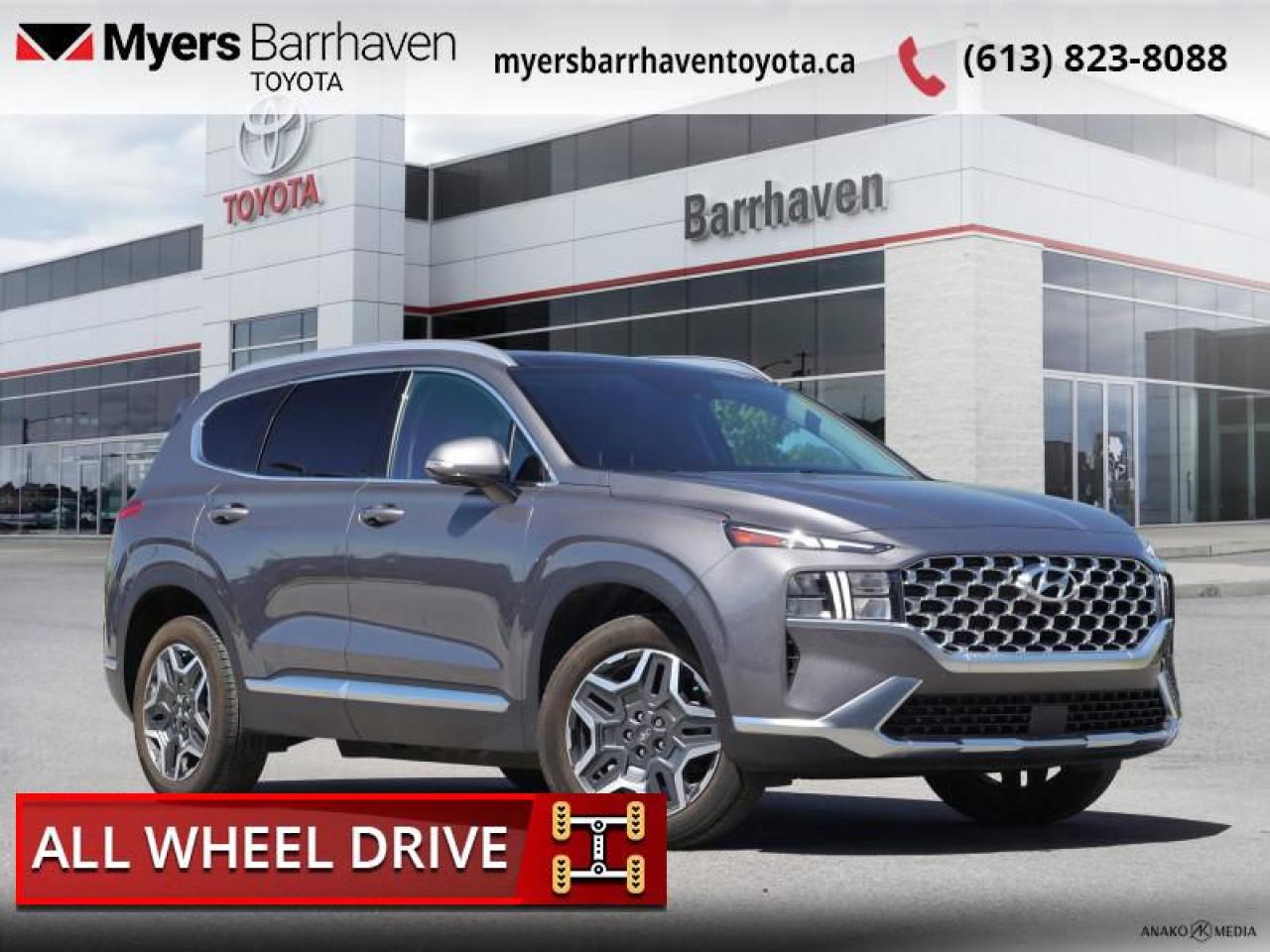 Used 2023 Hyundai Santa Fe Hybrid Luxury AWD  - Certified - $304 B/W for sale in Ottawa, ON