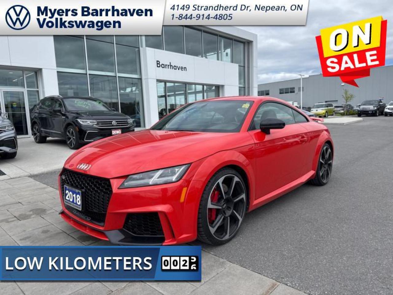 Used 2018 Audi TTRS 2.5T quattro 7sp S tronic Cpe for sale in Nepean, ON