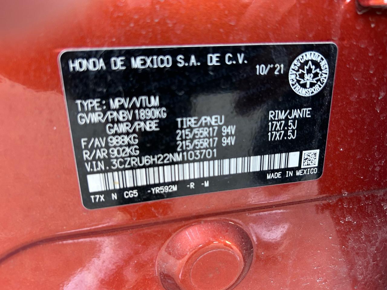 2022 Honda HR-V Sport - Photo #14