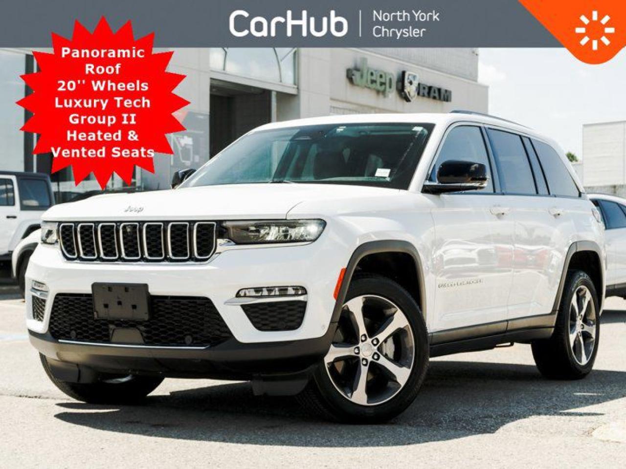 Used 2023 Jeep Grand Cherokee Limited Panoroof 20'' Wheels Luxury Tech Group II for sale in Thornhill, ON