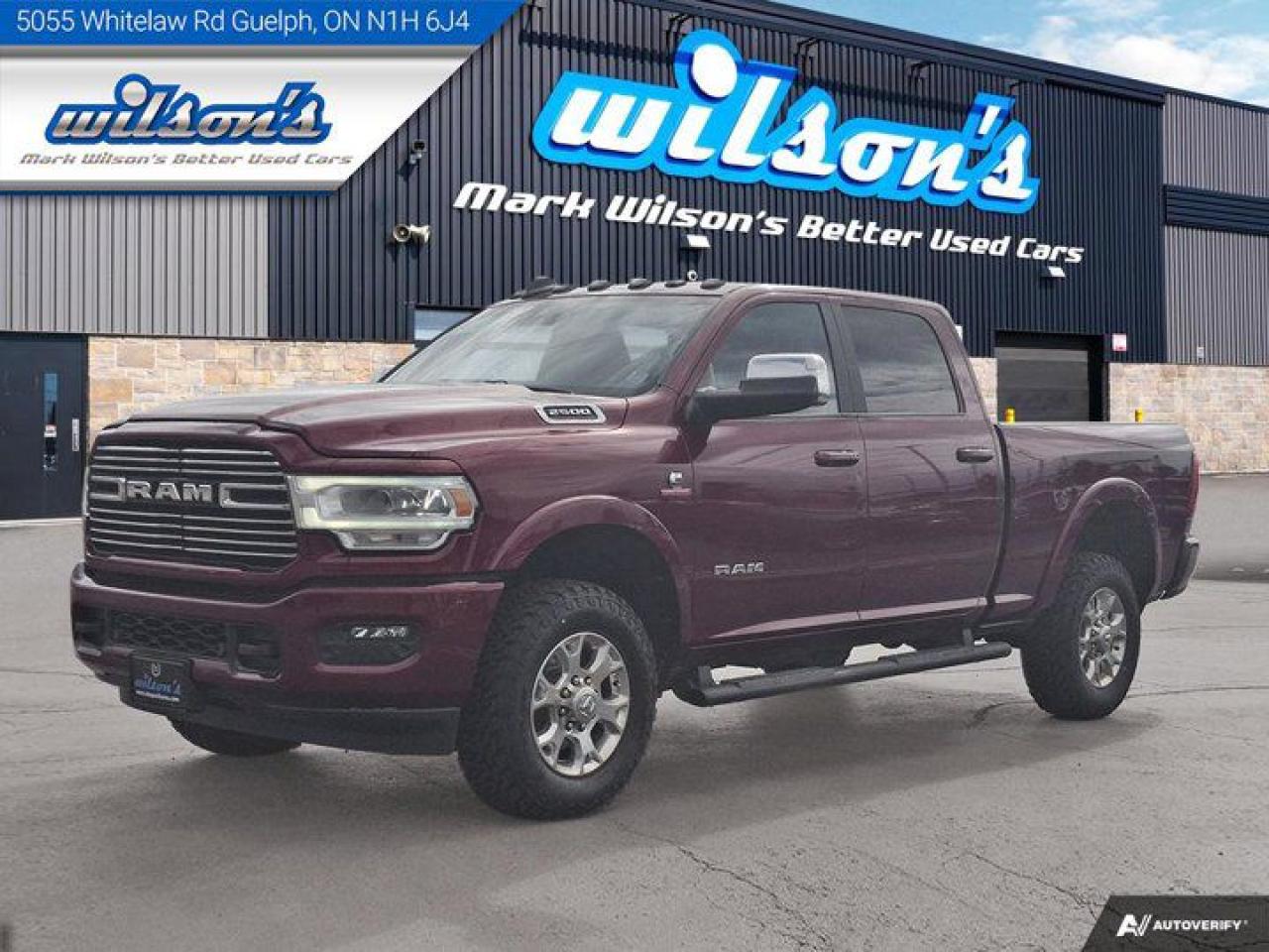 Used 2022 RAM 2500 Laramie Crew 4X4 | 6.7L Cummins Diesel | Leather | 12