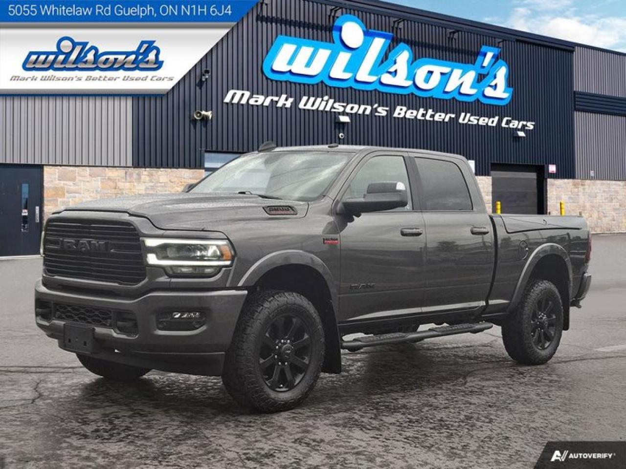 Used 2020 RAM 2500 Laramie | Leather | Cooled Seats | 360 Camera | Tow Tech Pkg | RamBox | Night Edition | for sale in Guelph, ON