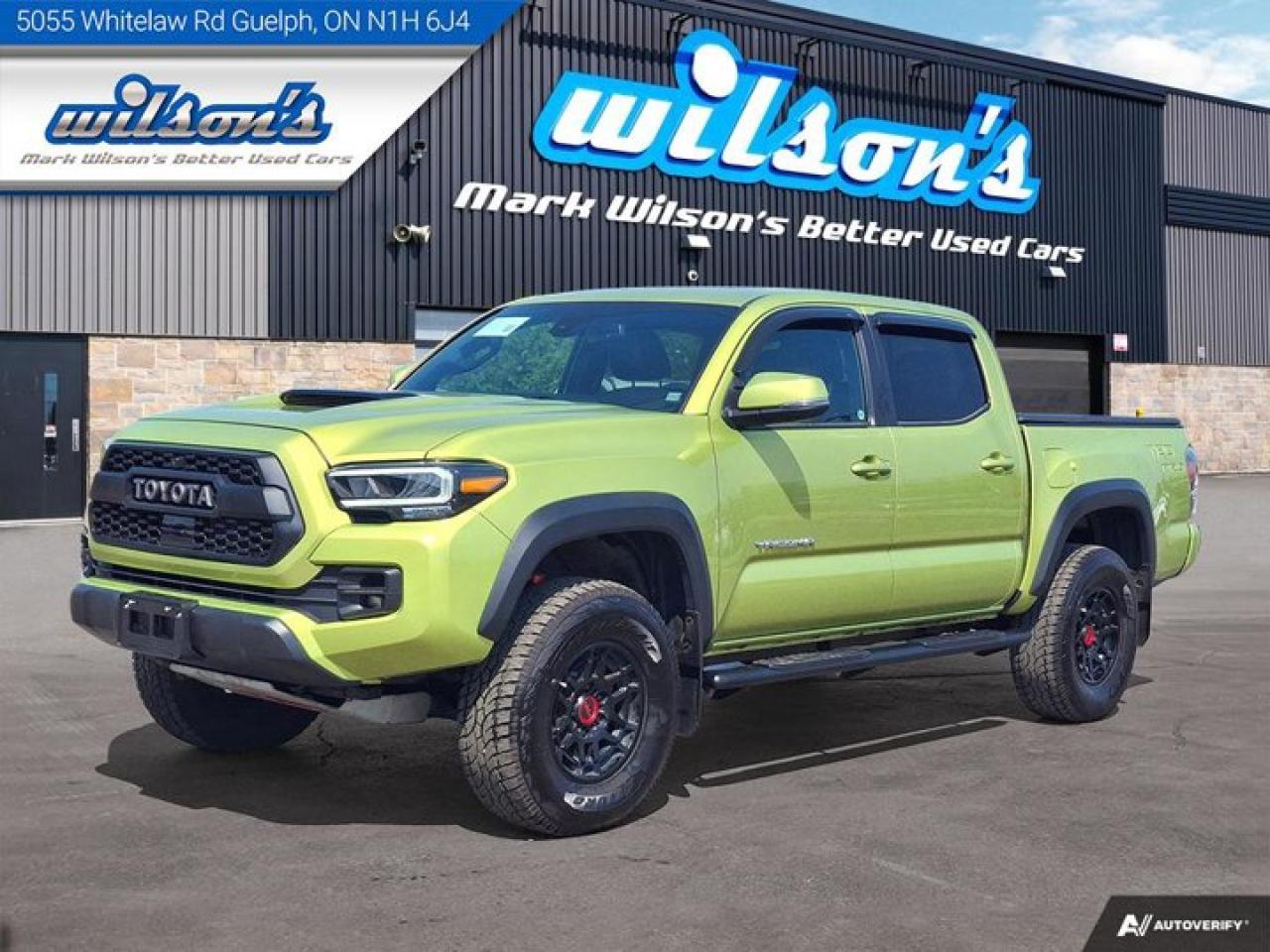 Used 2022 Toyota Tacoma TRD PRO | Leather | Sunroof | Nav | JBL Audio | 360 Camera | Adaptive Cruise Control | Apple CarPlay for sale in Guelph, ON