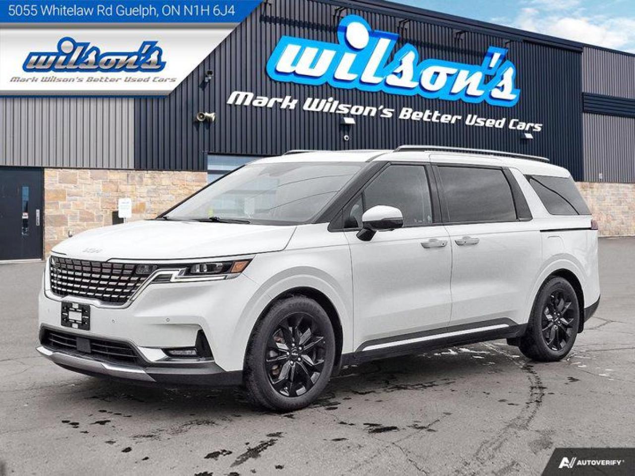 Used 2022 Kia Carnival SX | Leather | Sunroof | Nav | Apple CarPlay & Android Auto | Adaptive Cruise Control | Heated Seats for sale in Guelph, ON