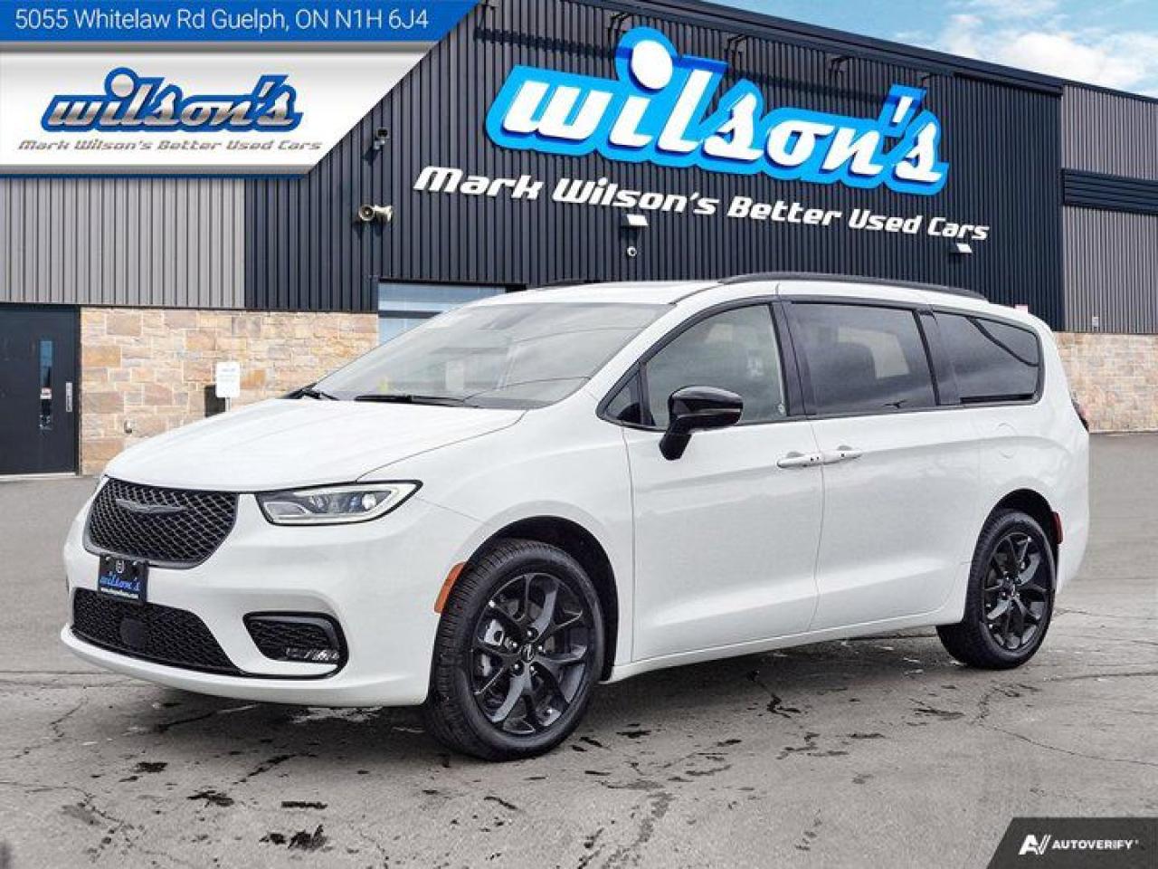 Used 2024 Chrysler Pacifica Limited AWD | Leather | Pano Roof | S Appearance Pkg | Cooled + Heated Seats | Heated Wheel | for sale in Guelph, ON