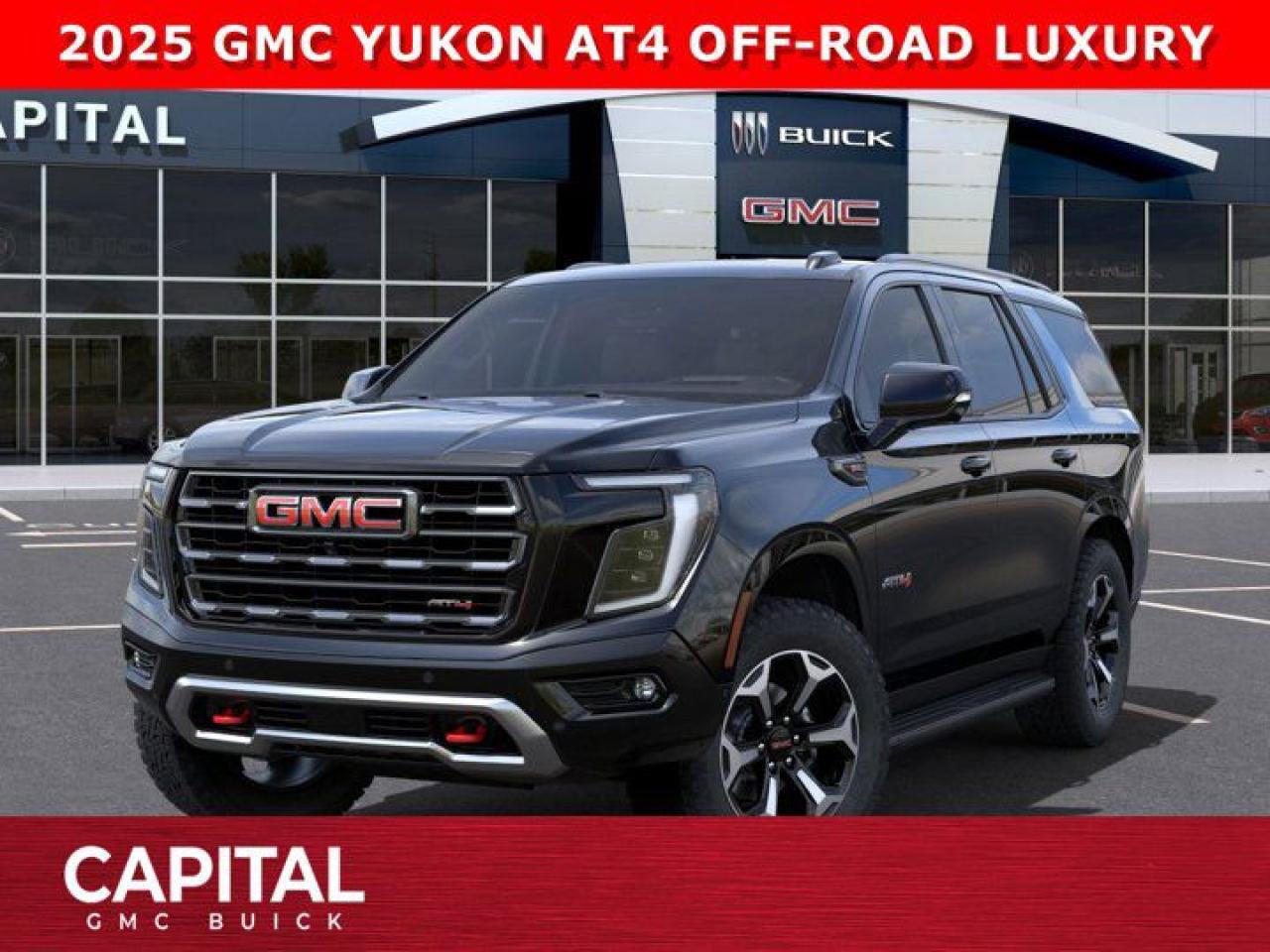 New 2025 GMC Yukon AT4 4WD for sale in Edmonton, AB