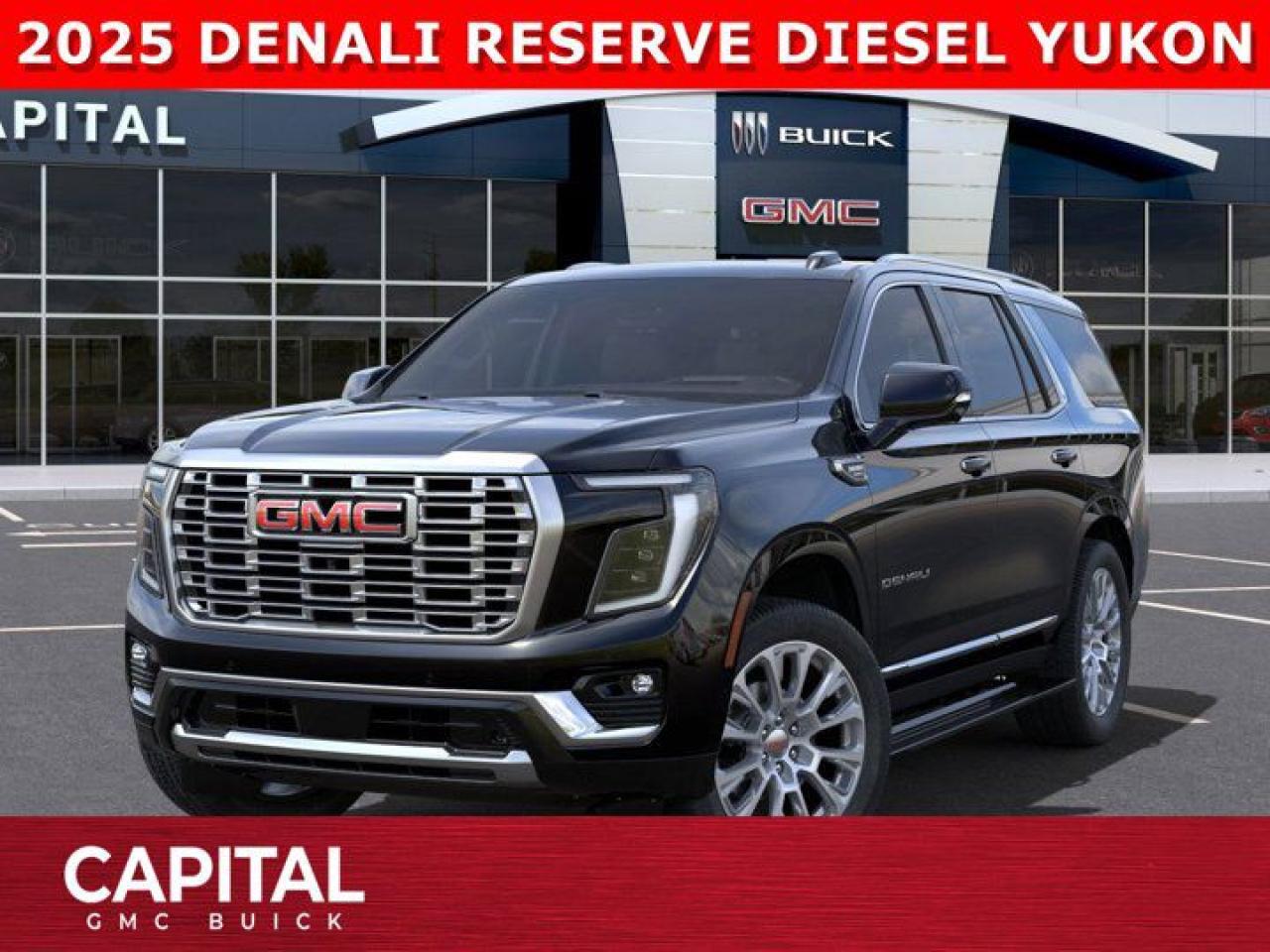 New 2025 GMC Yukon Denali 4WD for sale in Edmonton, AB