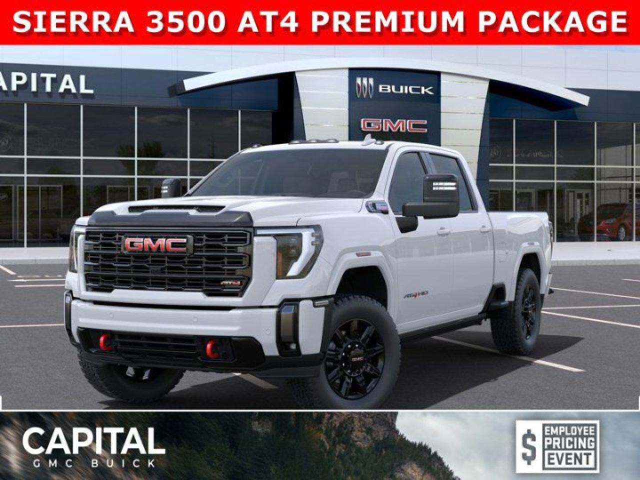 New 2025 GMC Sierra 3500 HD Crew Cab AT4 for sale in Edmonton, AB
