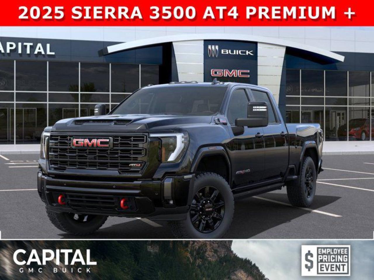 New 2025 GMC Sierra 3500 HD Crew Cab AT4 for sale in Edmonton, AB