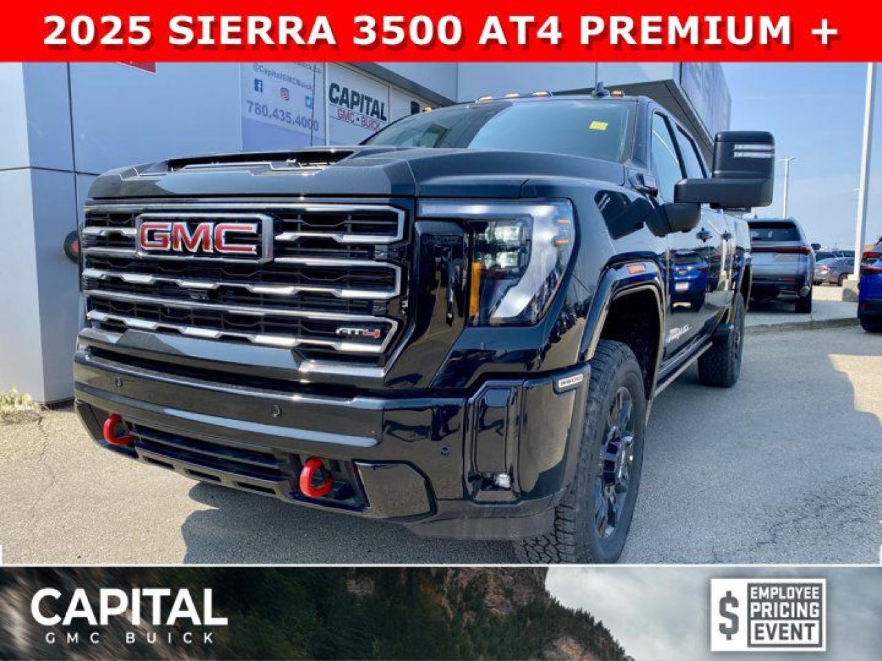 New 2025 GMC Sierra 3500 HD Crew Cab AT4 for sale in Edmonton, AB