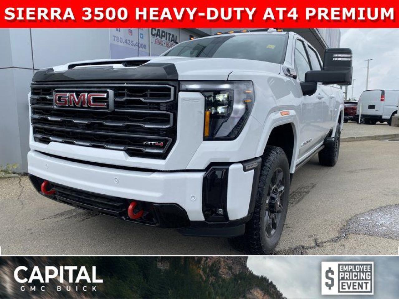 New 2025 GMC Sierra 3500 HD Crew Cab AT4 for sale in Edmonton, AB