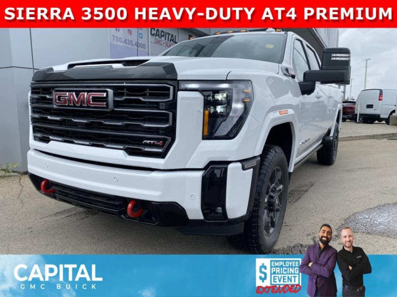 New 2025 GMC Sierra 3500 HD Crew Cab AT4 for sale in Edmonton, AB