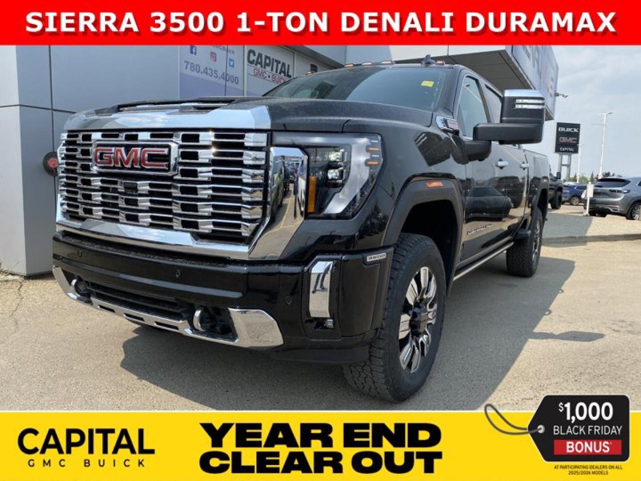 New 2025 GMC Sierra 3500 HD Crew Cab Denali for sale in Edmonton, AB