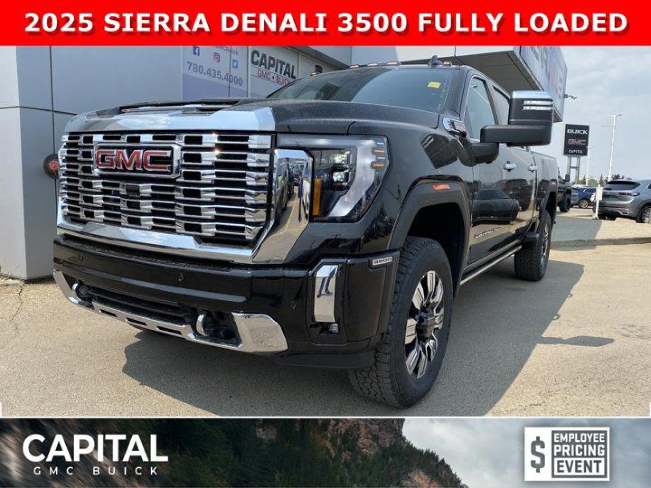New 2025 GMC Sierra 3500 HD Crew Cab Denali for sale in Edmonton, AB