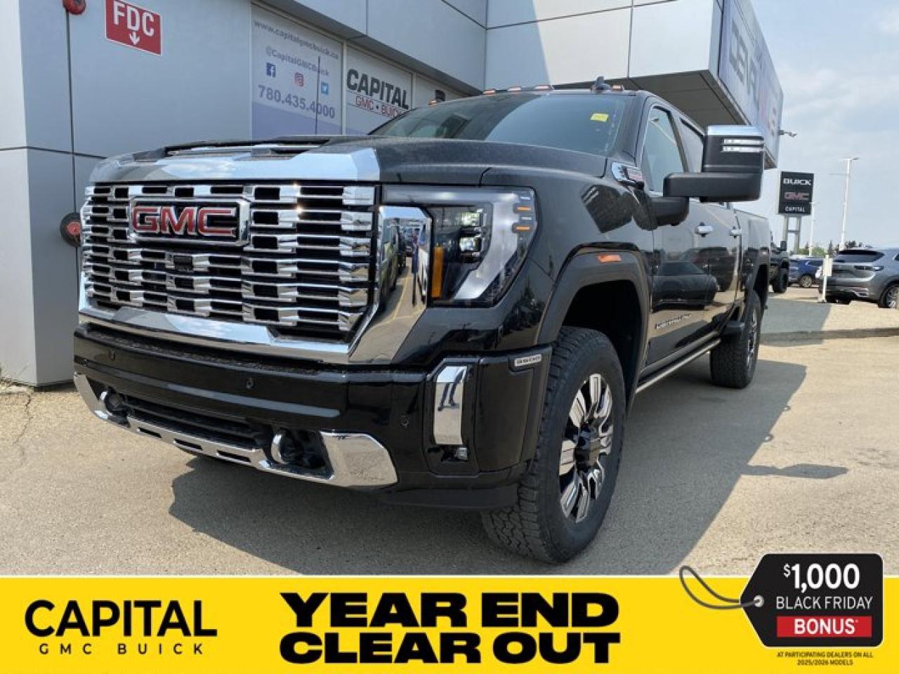 New 2025 GMC Sierra 3500 HD Crew Cab Denali for sale in Edmonton, AB