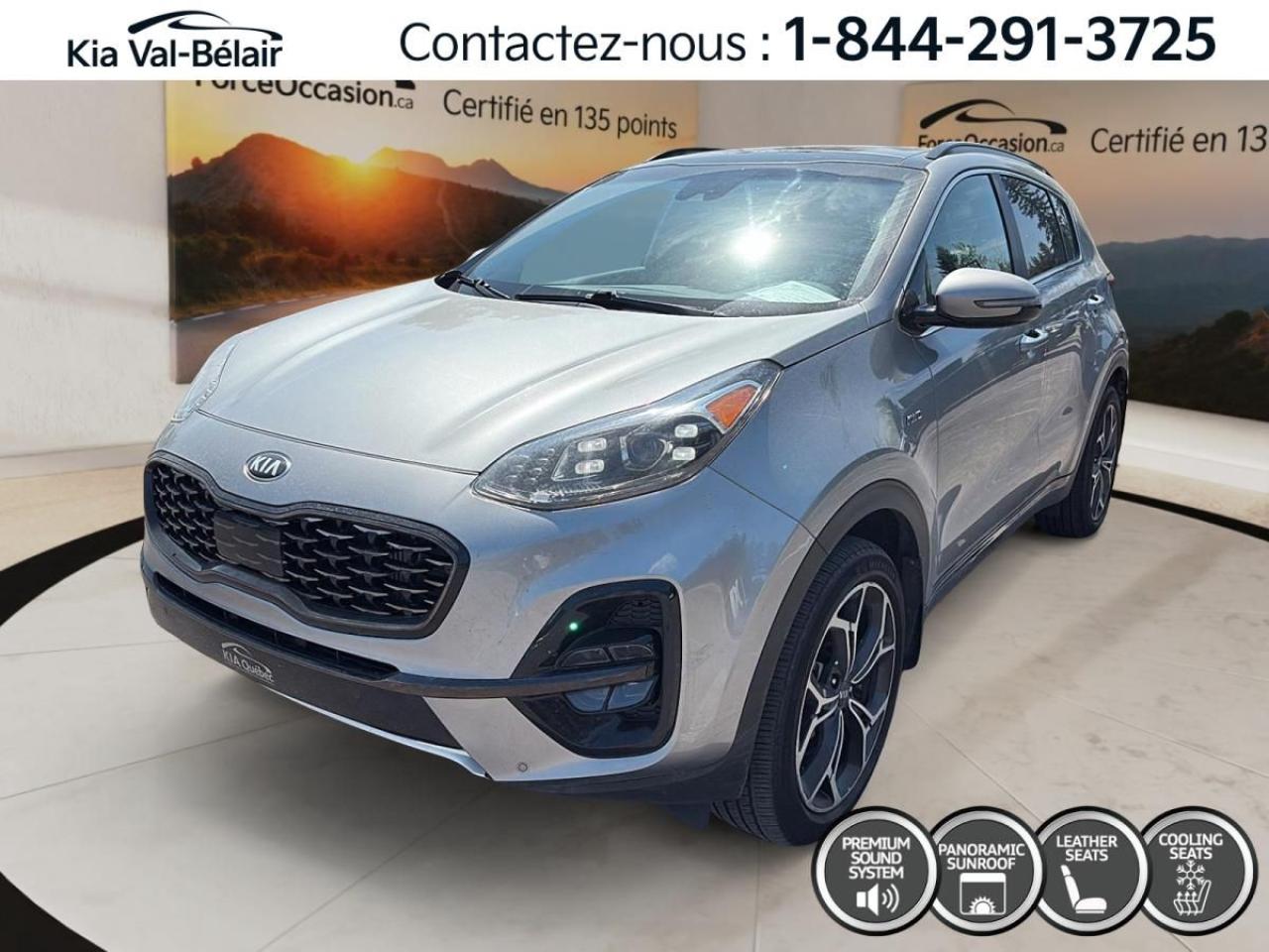 Used 2020 Kia Sportage SX * AWD * TURBO * TOIT * CUIR * CAMÉRA * CARPLAY for sale in Québec, QC