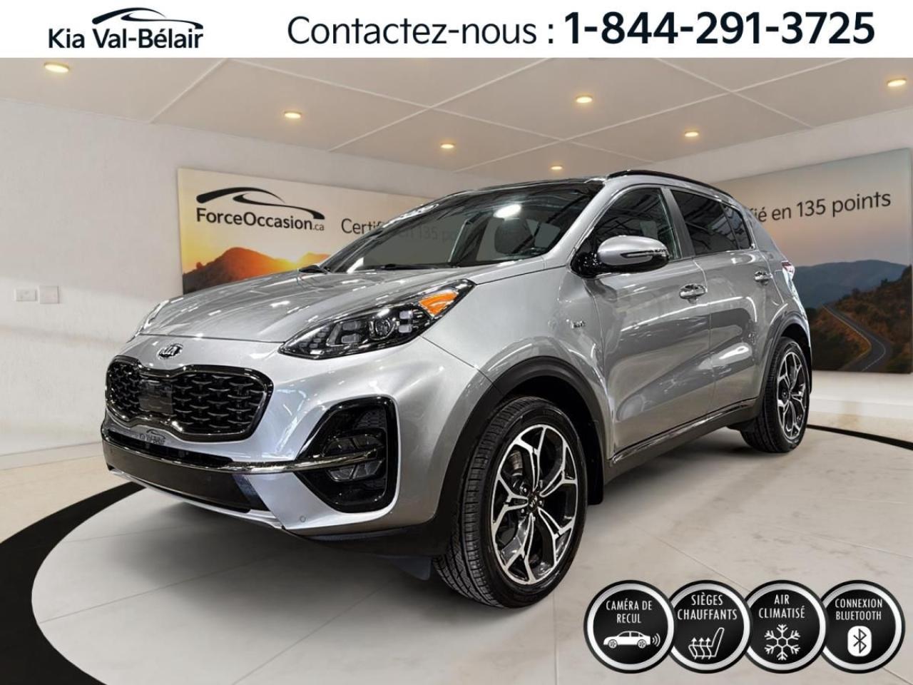 Used 2020 Kia Sportage SX * AWD * TURBO * TOIT * CUIR * CAMÉRA * CARPLAY for sale in Québec, QC