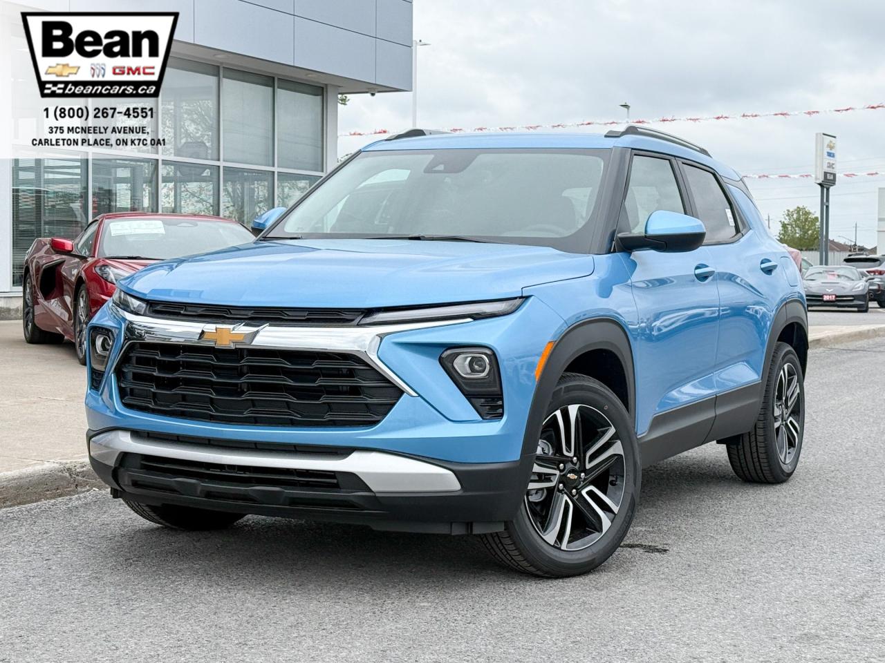 New 2025 Chevrolet TrailBlazer 1.3L TURBO ENGINE WITH REMOTE START/ENTRY, HEATED FRONT SEATS, HEATED STEERING WHEEL, POWER LIFTGATE & HD REAR VIEW CAMERA for sale in Carleton Place, ON